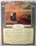 1923 Pratt & Lambert "61" Varnish Ad ~ JO Brubaker Art