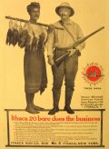 1912 Ithaca 20 Gauge Shotgun Ad ~ Giant Pigeon Shooting
