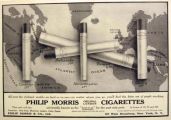 1912 Philip Morris Original London Cigarettes Ad