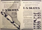 1912 Vintage U.S. Ice Skates Ad