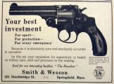 1912 Smith & Wesson Revolver Ad