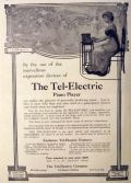 1912 Tel-Electric Piano Player Ad