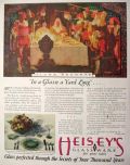 1929 Heisey Glass Ad ~ Salute to King James II