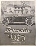 1912 Hupmobile Ad ~ $975 Completely Equipped