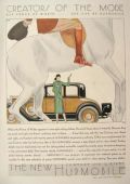 1929 Hupmobile Ad ~ White Horse