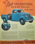 1937 International Harvester Truck Ad ~ Pickup Model D-2, D-15