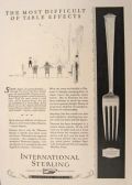 1924 International Sterling Ad ~ Theseum Design