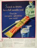 1927 Ipana Toothpaste Ad ~ Great Art ~ Hollingsworth