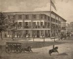 1878 Manasquan, NJ Antique Print ~ Osborn House Inn & Hotel