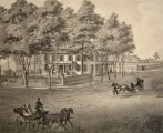 1878 Manasquan, NJ Antique Print ~ John S. Rogers Residence