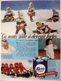 1937 Karo Syrup Ad ~ Dionne Quints on Sled Photos