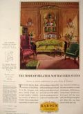 1928 Karpen Furniture Ad ~ Georgian Room