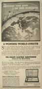 1928 Knapp Electric Questioner Ad ~ A Wonder World Awaits