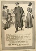 1908 Kuppenheimer Men's Fashion Ad ~ Watershed Raincoat