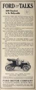 1907 Ford Runabout Ad ~ It's No Mollycoddle