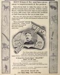 1907 Gillette Safety Razor Ad ~ Things of the Past