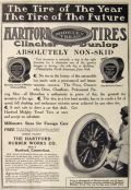 1907 Hartford Midgley Tread Tires Ad