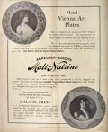1907 Malt Nutrine Ad ~ Vienna Art Plates Offer