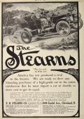 1907 Stearns Auto Ad ~ The Car with the White Line