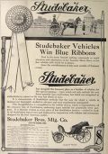 1907 Studebaker Ad ~ George IV Phaeton