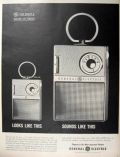 1961 GE Pocket Transistor Radio Ad