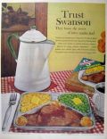 1961 Swanson TV Dinner Ad