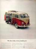 1961 Volkswagen Bus Ad ~ Funny Looking Car