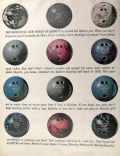 1962 Vintage Ebonite Bowling Ball Ad
