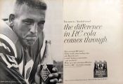 1962 RC Cola Ad ~ Johnny Unitas Photo