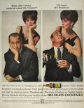 1963 Heublein Cocktails Ad ~ Darren McGavin