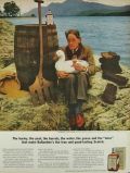 1964 Ballantine's Scotch Ad ~ Luss, Scotland