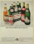 1964 Canada Dry Sugar-Free Beverages Ad