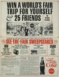 1964 Coca Cola World's Fair Sweepstakes Ad