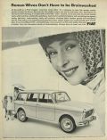 1964 Fiat Wagon Ad ~ Roman Wives