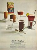 1964 Jack Frost Sugar Ad ~ Sugar Rimmed Beverages