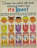 1964 Nestles Keen Instant Soft Drink Mix Ad
