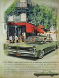 1964 Pontiac Grand Prix Ad ~ Good Looks ~ VK/AF