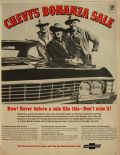 1967 Chevy Impala & Bel Air Ad ~ Bonanza Cartwrights