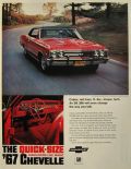 1967 Chevy Chevelle SS 396 Sport Coupe Ad