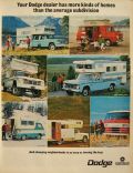 1967 Dodge Wagon, Pickup, Camper Ad