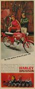1967 Harley Davidson M-65 Motorcycle Ad