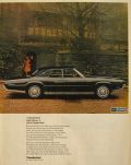 1967 Vintage Black Ford Thunderbird Ad