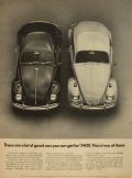 1967 VW Volkswagen Beetle Ad ~ Good Cars for $3400