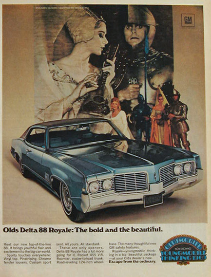 1969 Oldsmobile Delta 88 Royale Ad