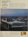 1968 Vintage Ford XL Car Ad