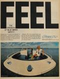1968 Glasspar Cutlas Vintage Boat Ad