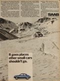 1968 Saab Vintage Car Ad