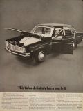 1968 Volvo Ad ~ Has a Bug In It