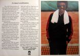 1978 Adidas Tennis Collection Vintage Ad ~ Arthur Ashe