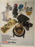 1969 Avon for Men Vintage Ad ~ Snoopy, Owl, Bowling Pin, Golf Clubs
